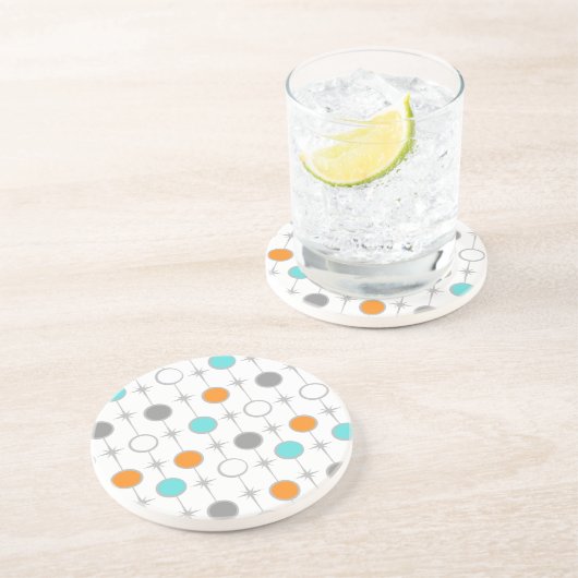 Retro Punkte und Getränkeuntersetzer (Seite)