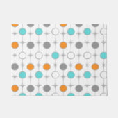 Retro Punkte und Sternexplosion-Tür-Matte Fußmatte (Vorderseite)