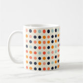 Retro-Punktmuster Kaffeetasse (Links)
