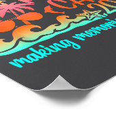 Retro Punta Vacation Cana Making Memories Together Poster (Ecke)