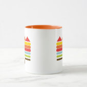 Retro-Pyramiden Tasse (Zentrum)