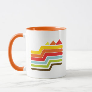 Retro-Pyramiden Tasse
