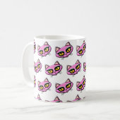 Retro Qat-Tasse Kaffeetasse (Vorderseite Links)