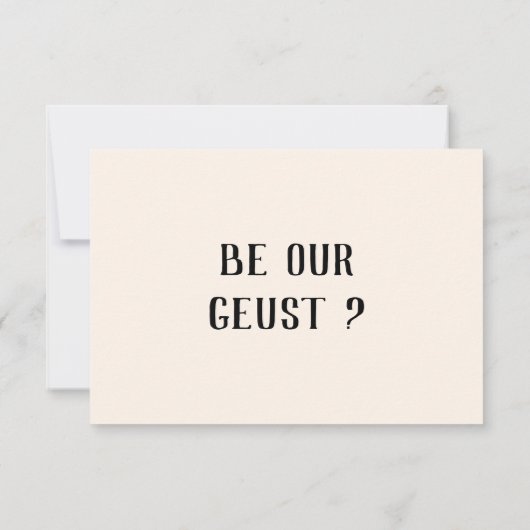 Retro QR Code Hand gezeichnet florale Quirky Hochz RSVP Karte (Rückseite)