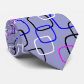 Retro-Quadrate - 9999CC Krawatte (Gerollt)