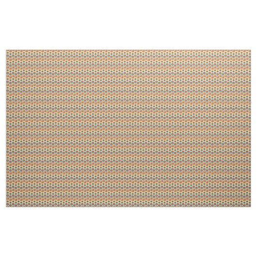 Retro-Quadrate in hellen Farben Stoff (Yard (91,4 cm))