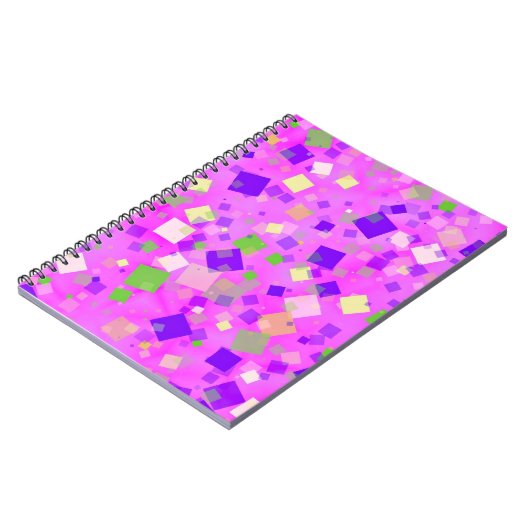 Retro-Quadrate! Notizblock (Linke Seite)