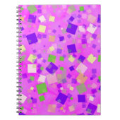 Retro-Quadrate! Notizblock (Vorderseite)