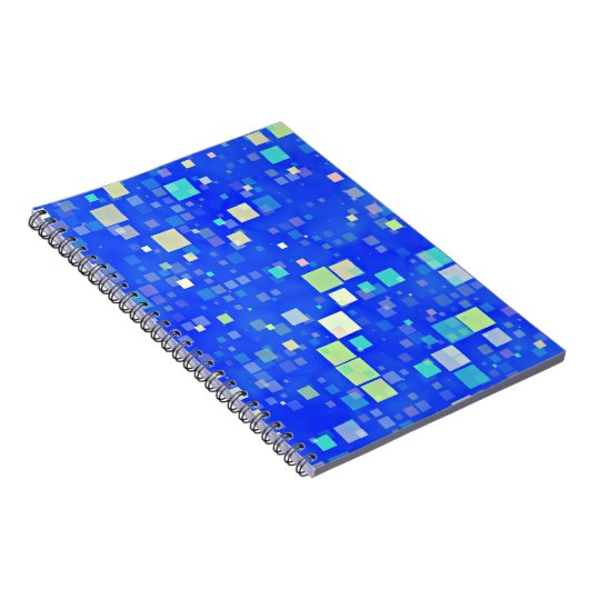 Retro-Quadrate! Notizblock (Rechte Seite)