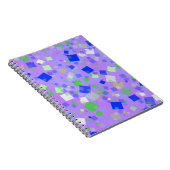 Retro-Quadrate! Notizblock (Rechte Seite)