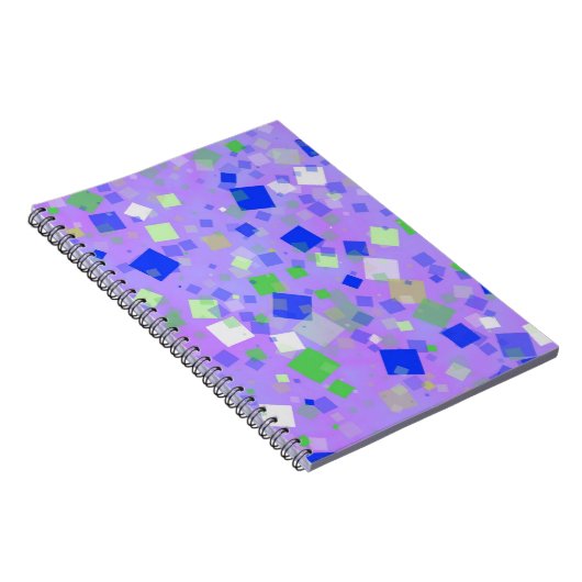 Retro-Quadrate! Notizblock (Rechte Seite)