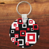 Retro-Quadrate - Schlüsselanhänger (Vorderseite)
