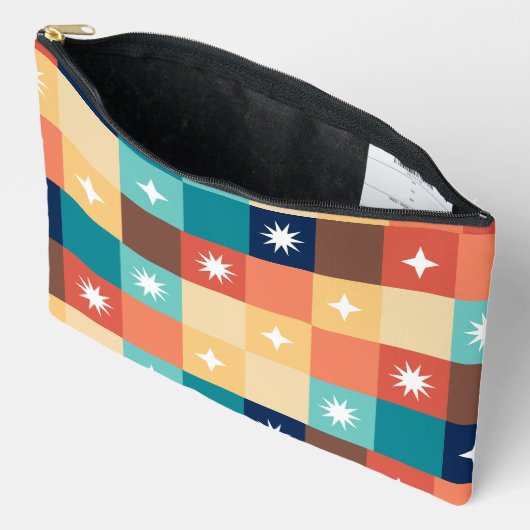 Retro Quadrate Zubehörtasche (Offen)