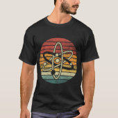 Retro Quantum Mechanics Atom Physical T - Shirt (Vorderseite)