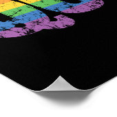 Retro Que Poster (Ecke)