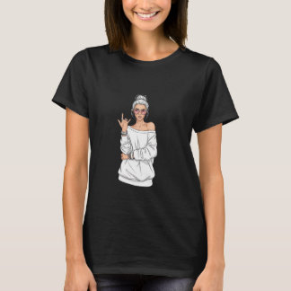 Retro Queen Street Style - 90er Vintage Pop Art Mä T-Shirt