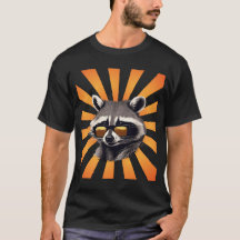 Retro Raccoon T-Shirt