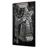 Retro Racing Oldtimer Details Grafikdesign Klemmbrett (Links)