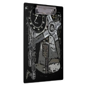 Retro Racing Oldtimer Details Grafikdesign Klemmbrett (Rechts)