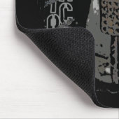 Retro Racing Oldtimer Details Grafikdesign Mousepad (Ecke)