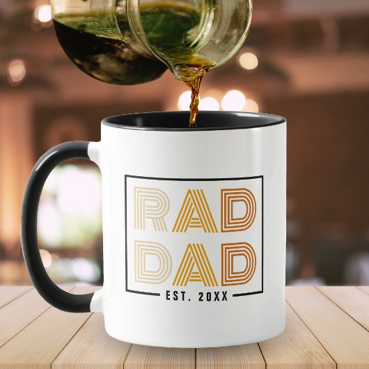 Retro Rad Dad Tasse
