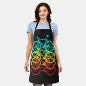 Retro-Radfahren, Road-Bike, Vintages Fahrrad Schürze (Getragen)