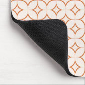 Retro-Radiance-Mauspad, Orange Mousepad (Ecke)