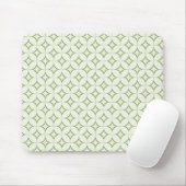 Retro Radiance Mousepad, Olive Green Mousepad (Mit Mouse)