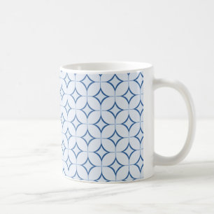 Retro-Radiance-Tasse, Blau Kaffeetasse