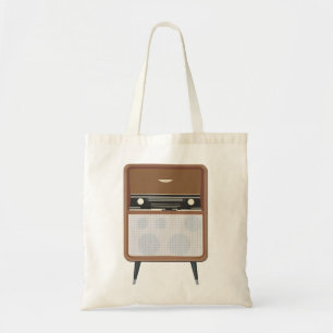 Retro Radio auf Bein-Taschen-Tasche Tragetasche