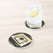 Retro Radio Dial 02 Untersetzer (Seite)