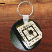 Retro Radio Dial 03 Schlüsselanhänger (Vorderseite)