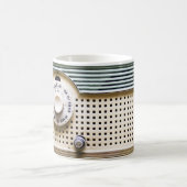 Retro Radio Kaffeetasse (Mittel)