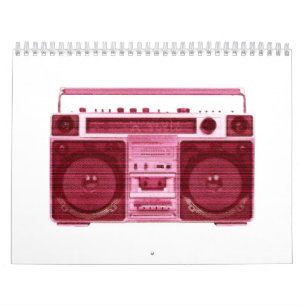 Retro-Radio-Kalender Kalender