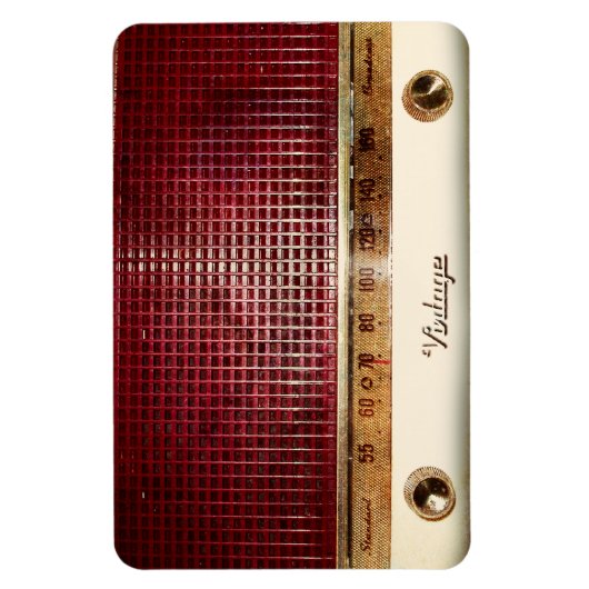 Retro-Radio Magnet (Vertikal)