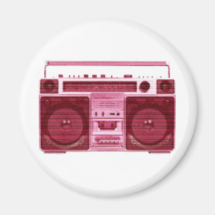 Retro-Radio-Magnet Magnet