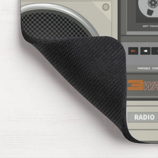 Retro Radio Mousepad (Ecke)