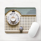 Retro Radio Mousepad (Mit Mouse)