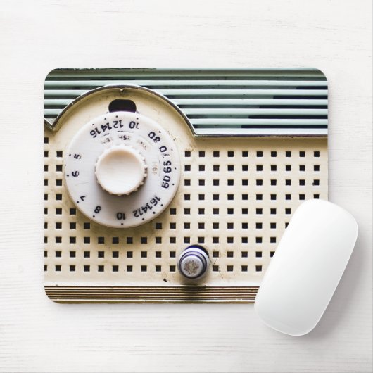 Retro Radio Mousepad (Mit Mouse)