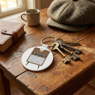 Retro Radio on Leges Schlüsselanhänger