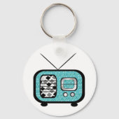 Retro-Radio Schlüsselanhänger (Vorderseite)