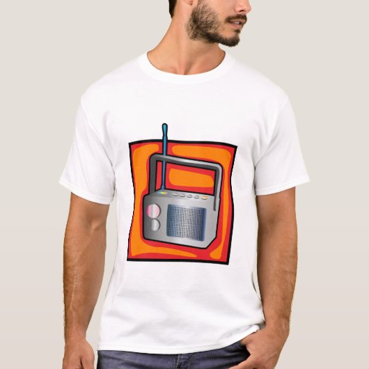 Retro-Radio T-Shirt (Vorderseite)