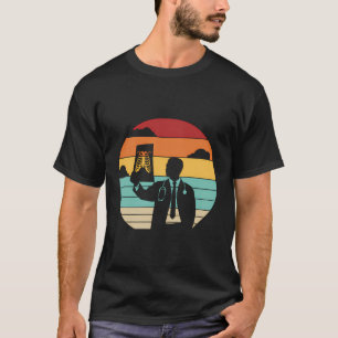 Retro Radiographin Radiology Nurse Technologist Ra T-Shirt