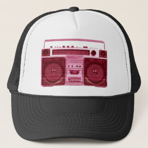 Retro Radiohut Truckerkappe