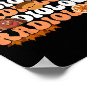 Retro Radiology Pumpkin Radiologe Xray Fall als Poster (Ecke)