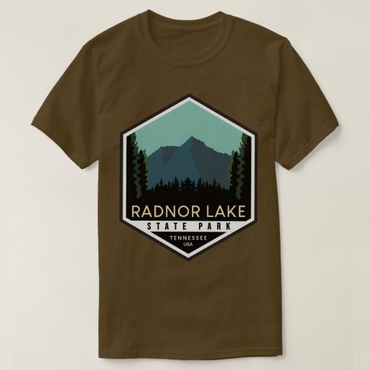 Retro Radnor Staat Park Tennessee T-Shirt (Design vorne)