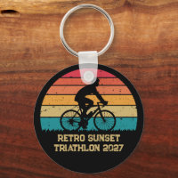 Retro-Radsport-Sonnenuntergang-Custom-Triathlon