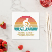 Retro-Radsport-Sonnenuntergang-Custom-Triathlon