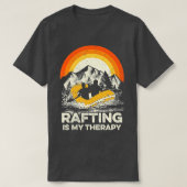Retro Rafting ist mein KräuterWhitewater T-Shirt (Design vorne)