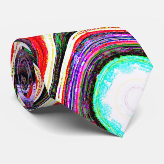 Retro Rage Krawatte (Gerollt)